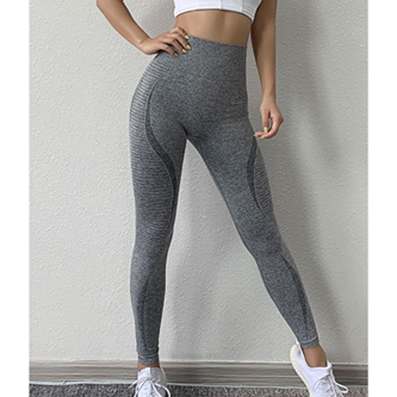 Pants yoga an fhómhair / an gheimhridh pants caitheamh spóirt mear-tirim ard-waisted pants spóirt