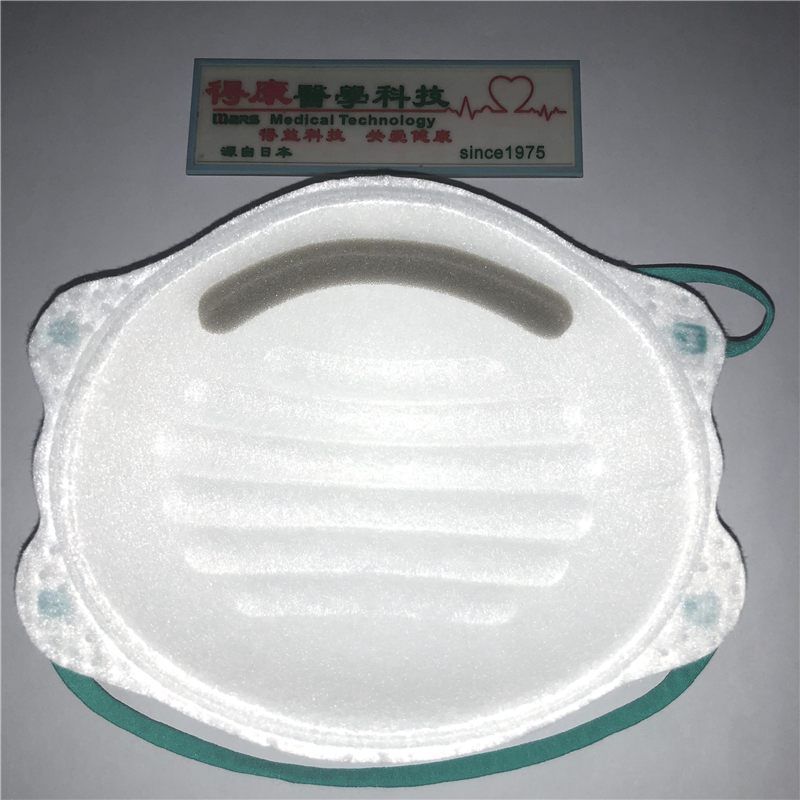 Masc Leath-Aghaidh N95 Corn Indiúrtha Indiúscartha le haghaidh Féinúsáid