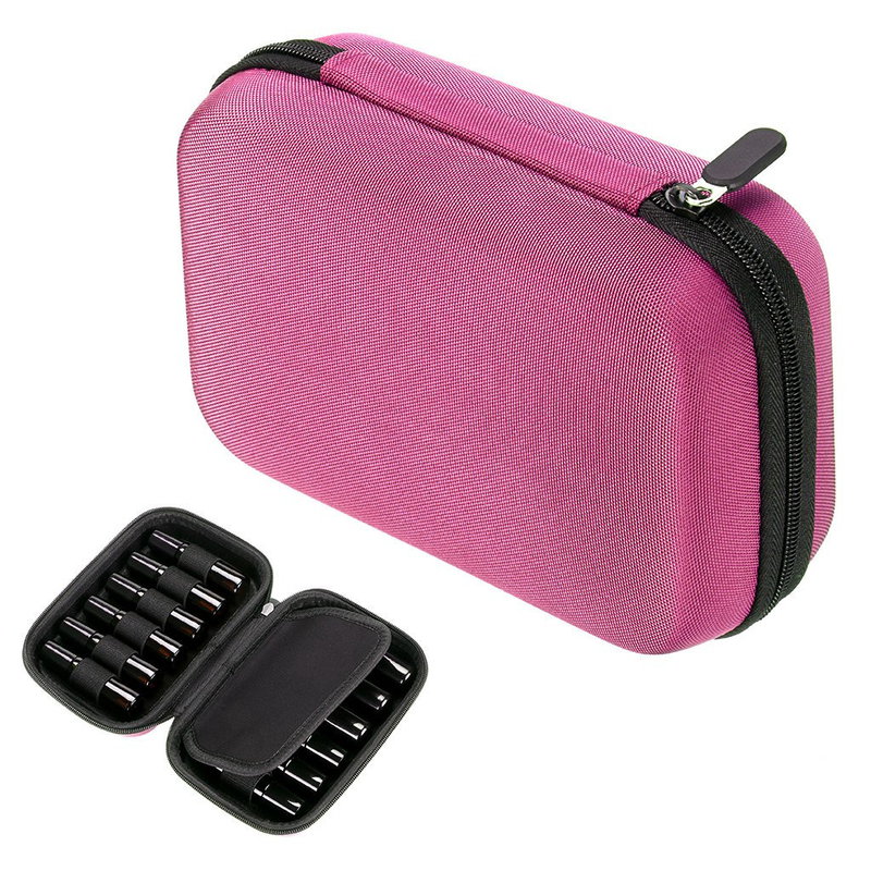 Go bunúsach mála ola 12 ghreille mála stórála buidéal ola zipper bosca stórála bosca pacála ola riachtanach iniompartha