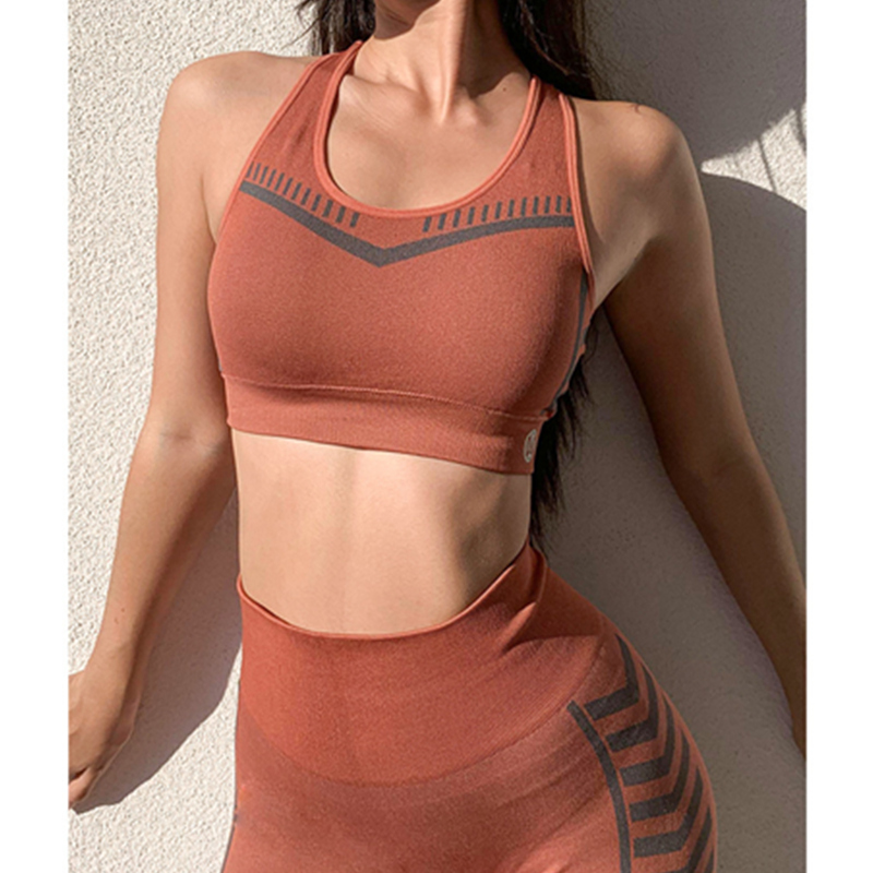 Dílsiú Yoga na mBan folláine breathable gairmiúil bra bra bra Bra rith-turrainge