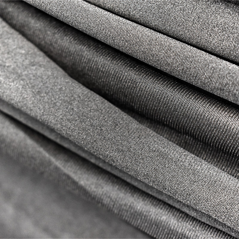 Éadach seoltaí snáithín airgid radaíocht snáithín airgid éadach sciath éadach sciath snáithín airgid