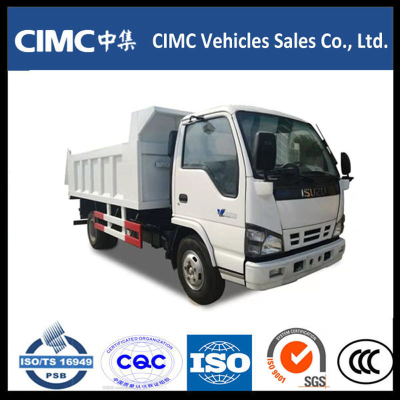 Hiina Isuzu 600p Npr Light Dump Truck