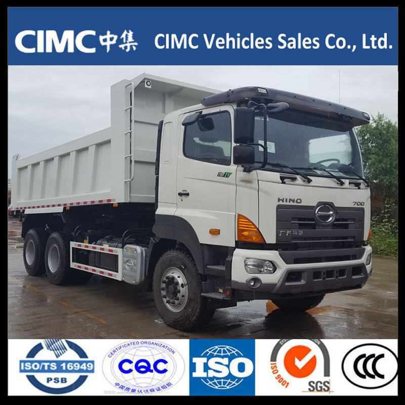 Trucail Dumpála tSín Hino 700 6 * 4 350HP