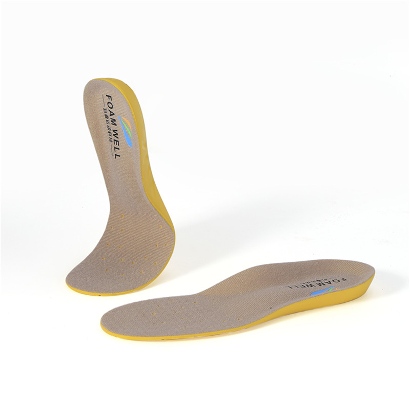 2020 Kuum müük Shock Absorption Deep Heel Orthotic Pu vahu sisetallas