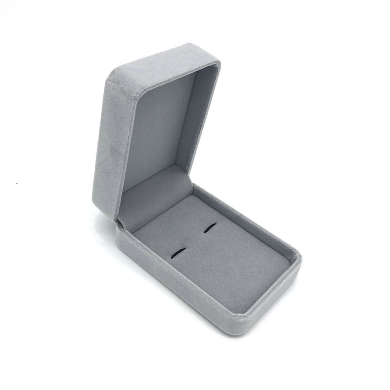Bosca Velvet Liath Seodra Cufflink Saincheaptha