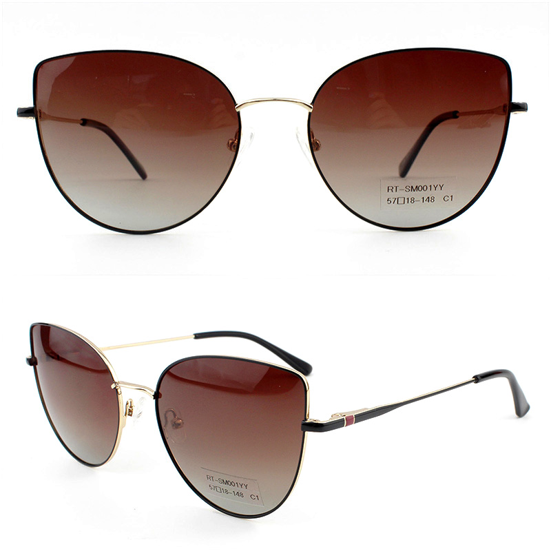 RT-SM001YY 57-18-148 Ábhar Sunglasses: Lionsa Miotal & polaraithe / Níolón