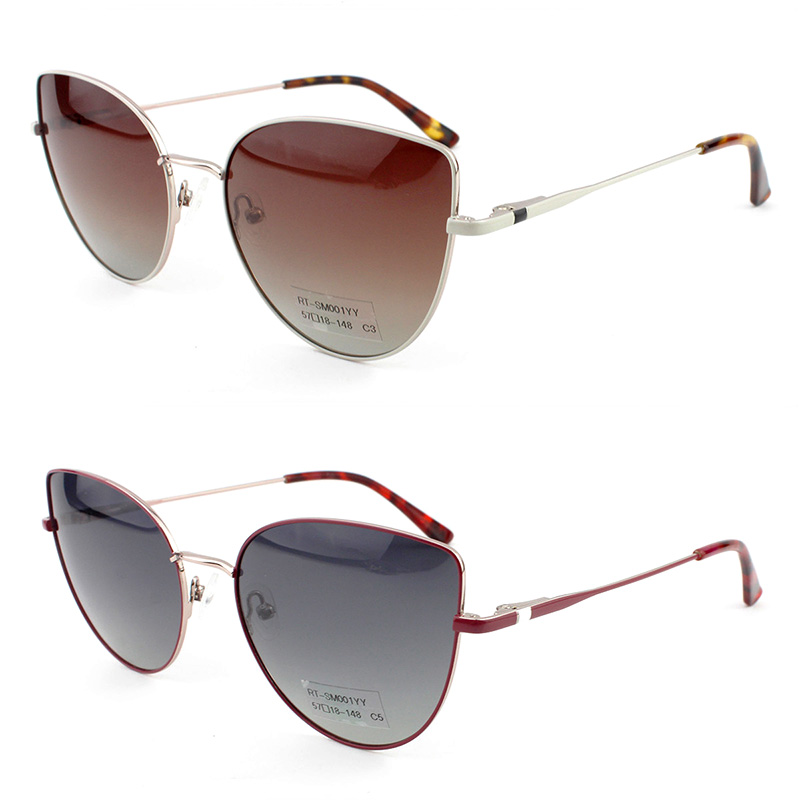 RT-SM001YY 57-18-148 Ábhar Sunglasses: Lionsa Miotal & polaraithe / Níolón