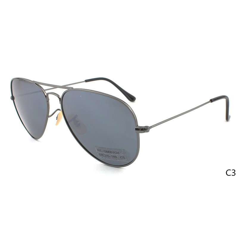 RT-SM007YY 58-16-148 Ábhar Sunglasses: Lionsa Miotal & polaraithe / Níolón