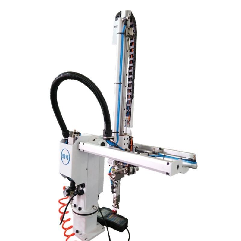 Roghnú robot tionsclaíoch lámh Rocker agus uathoibriú suímh manipulator meaisín múnlaithe insteallta 50-200 T.