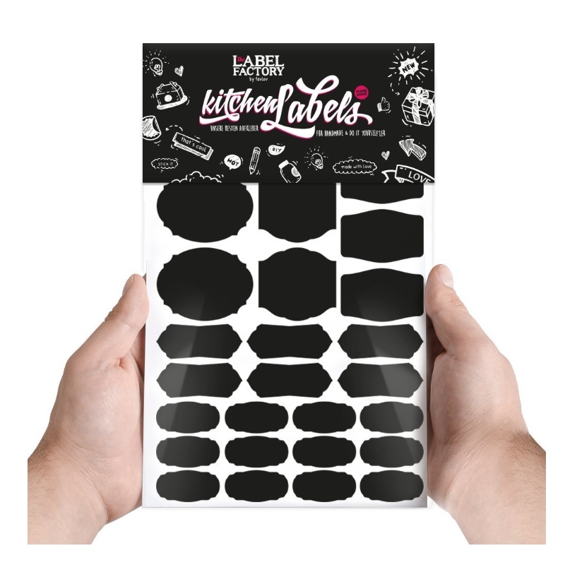 A4 STICKER LABLE CHALKBOARD