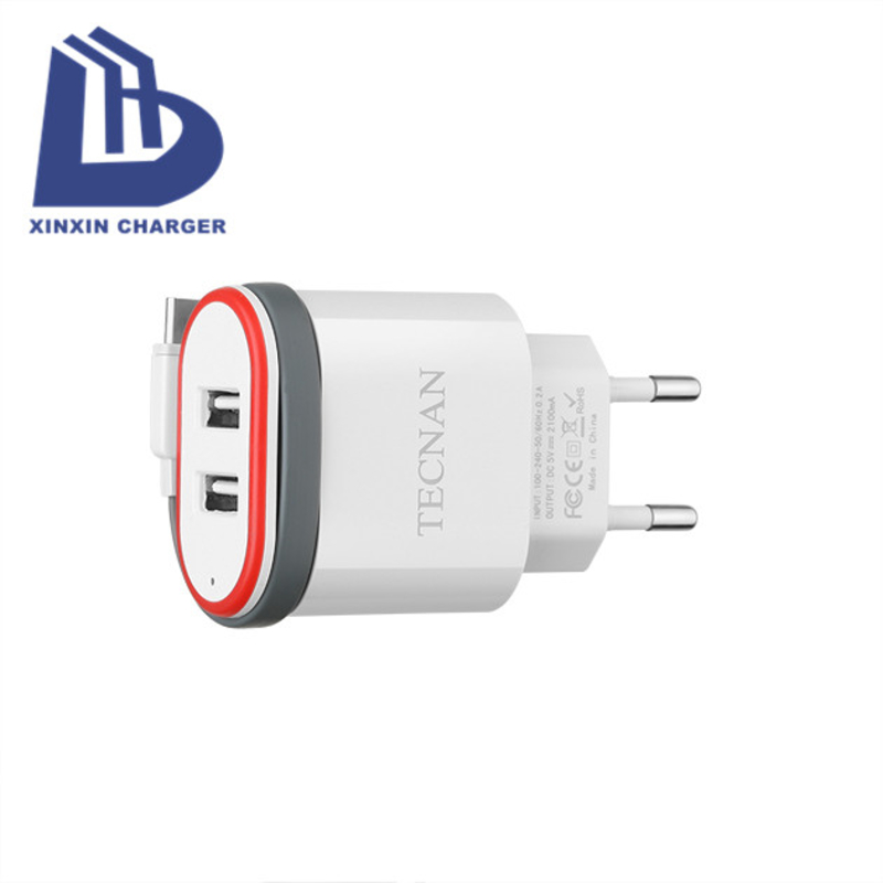 Lógó OEM Na Gabhálais Soghluaiste is Déanaí Super Fast Quick Quick Plug 5V USB Charger Do Android Phone Charger USB USB Charger