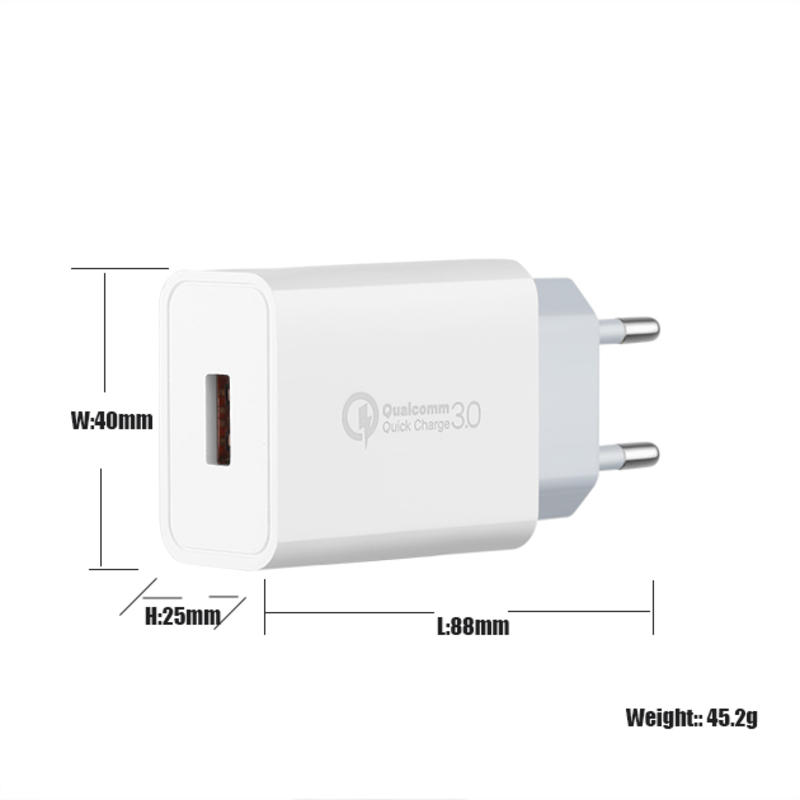 OEM Super Fast Wall Qc 3.0 18w Pd Charger Usb universaalne universaalne universaalne mitme reisiga laadija