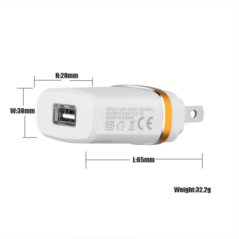 Luchtaire il-taistil uilíoch Balla USB Cuibheoir Luchtaire Fón Póca Luath charger iniompartha