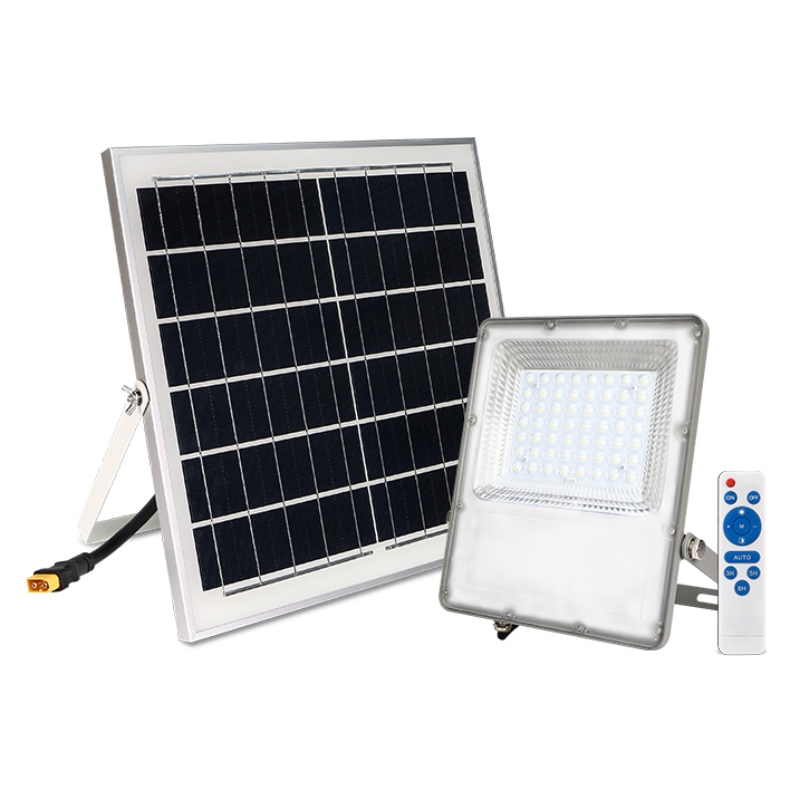 IP65 20W 30W 50W 100W 200W Led Solar Flood Light koos eemaldava kontrolleriga