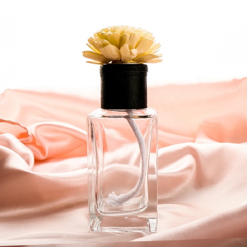 Buidéal Gloine Diffuser Reed Ardchaighdeáin le haghaidh Cúraim Phearsanta