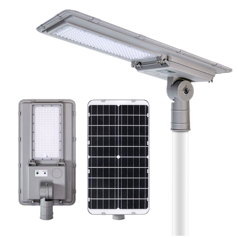 50W 100W Kõik ühes Solar Streeti lambis