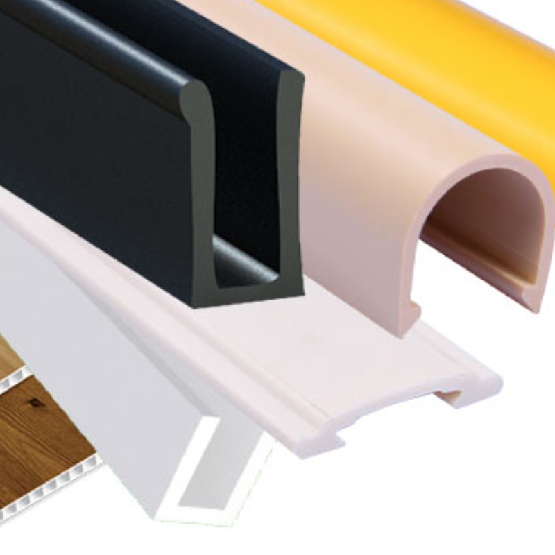 Próifílí plaisteacha easbhrúite saincheaptha saincheaptha le haghaidh réimse mór ábhar maisiúcháin istigh oifige tithíochta