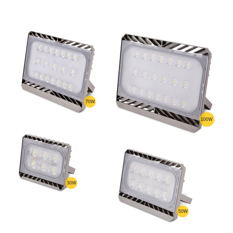 solas tuile SMD uiscedhíonach 50w 100w 200w 300w