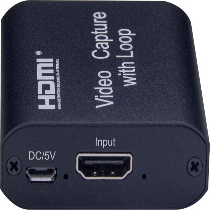 V1.4 Gabháil físe HDMI le HDMI Loopout