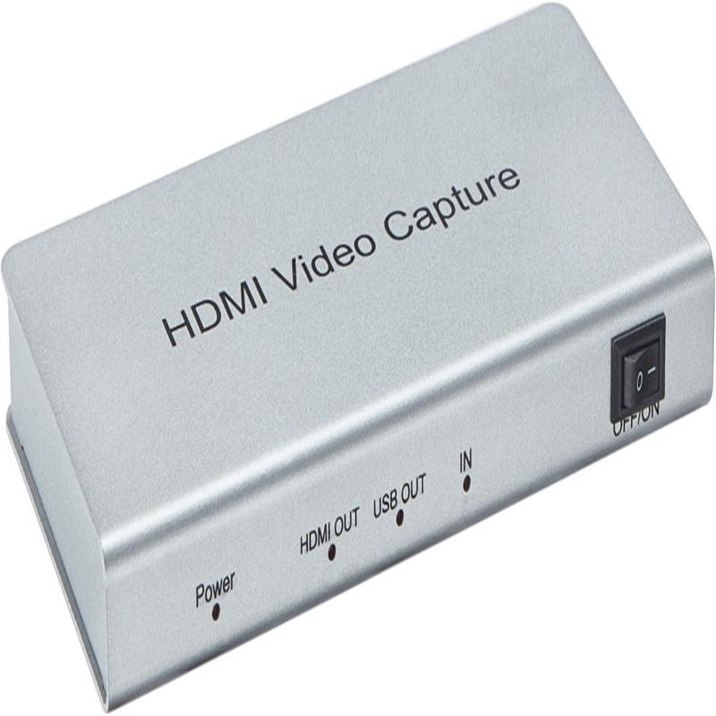 Gabháil Físe USB 3.0 HDMI le Lúb HDMI, Comhaiseach, Fuaime Optúil