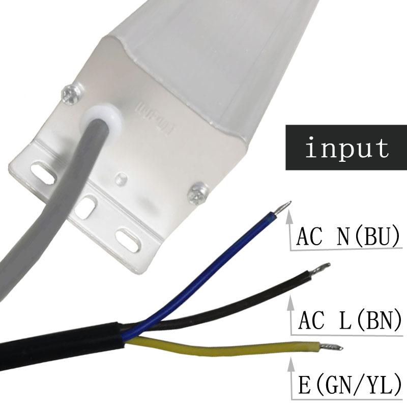 12v80w statsionaarse rõhu konstantne pinge, veetihendav LED-toiteallikas