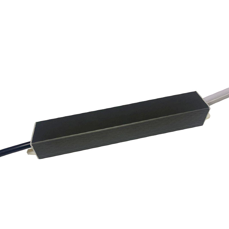12v-30w konstantne pinge, veekindel tööstuslik alumiiniumist kest, must hall juhi varustus