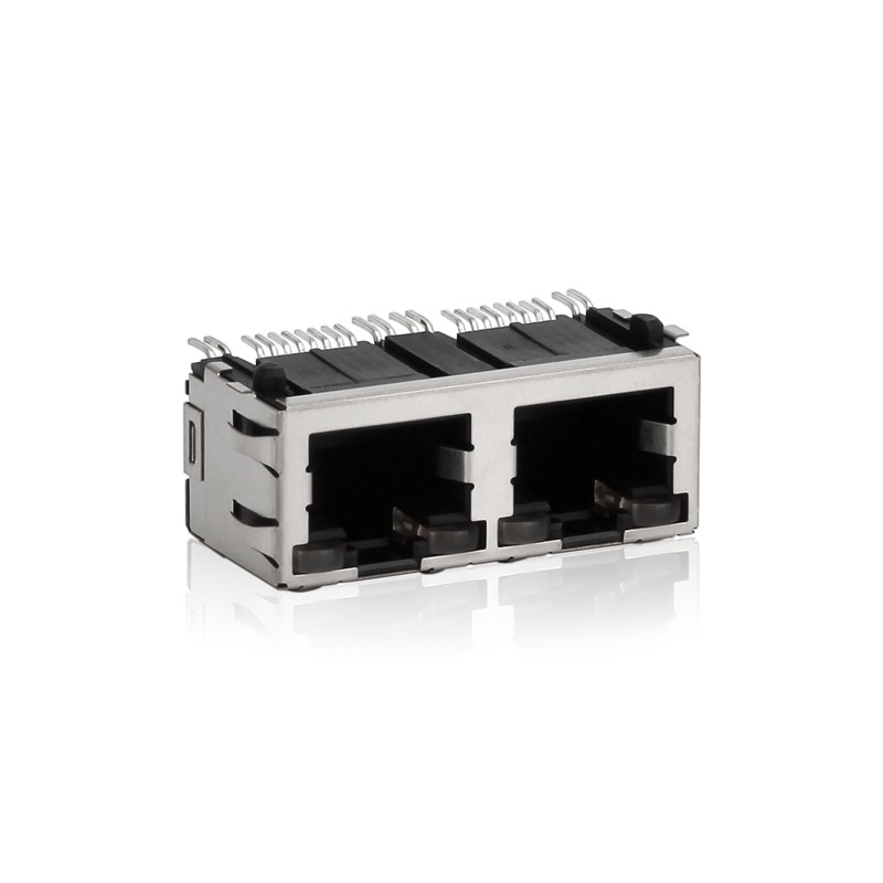 RJ45,1X2, LED, Cás Sciath