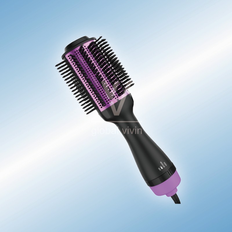 4-in-1 Barbed Hambad Hot Air Brush-VVVD06