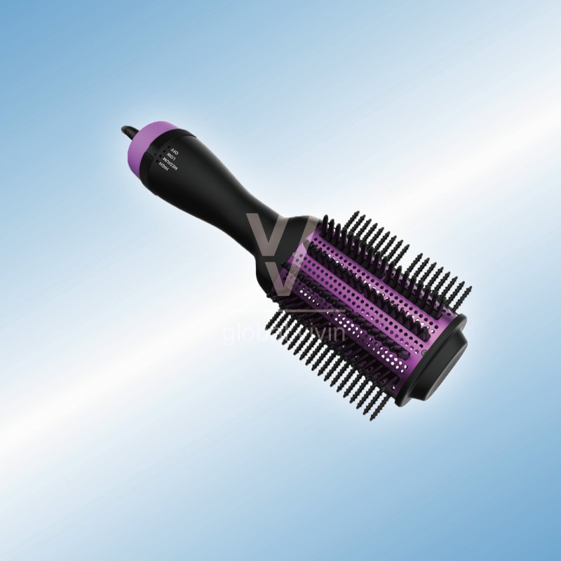 4-in-1 Barbed Hambad Hot Air Brush-VVVD06