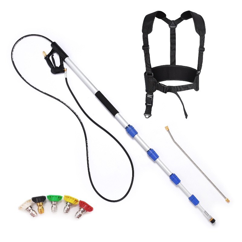 brú washer síneadh wand 18ft 4000psi