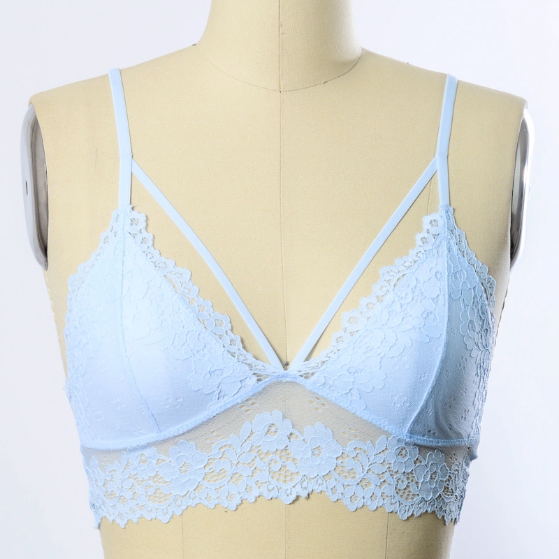 GA-5430 Grace Grace Lace Floral Bralette Bralette Mórdhíola