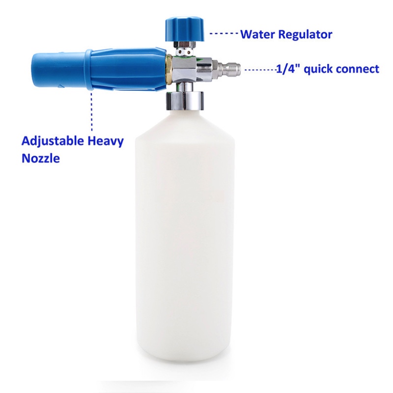 Foam Cannon Foam Sneachta Brú Lance Brú carr nigh Scaoileadh Tapa Inchoigeartaithe 1\/4 \