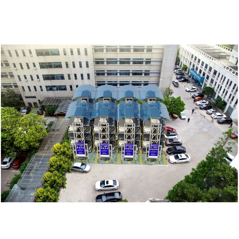 Euroopa standard Smart Rotating Car Parking System intelligentne stereogaraaž