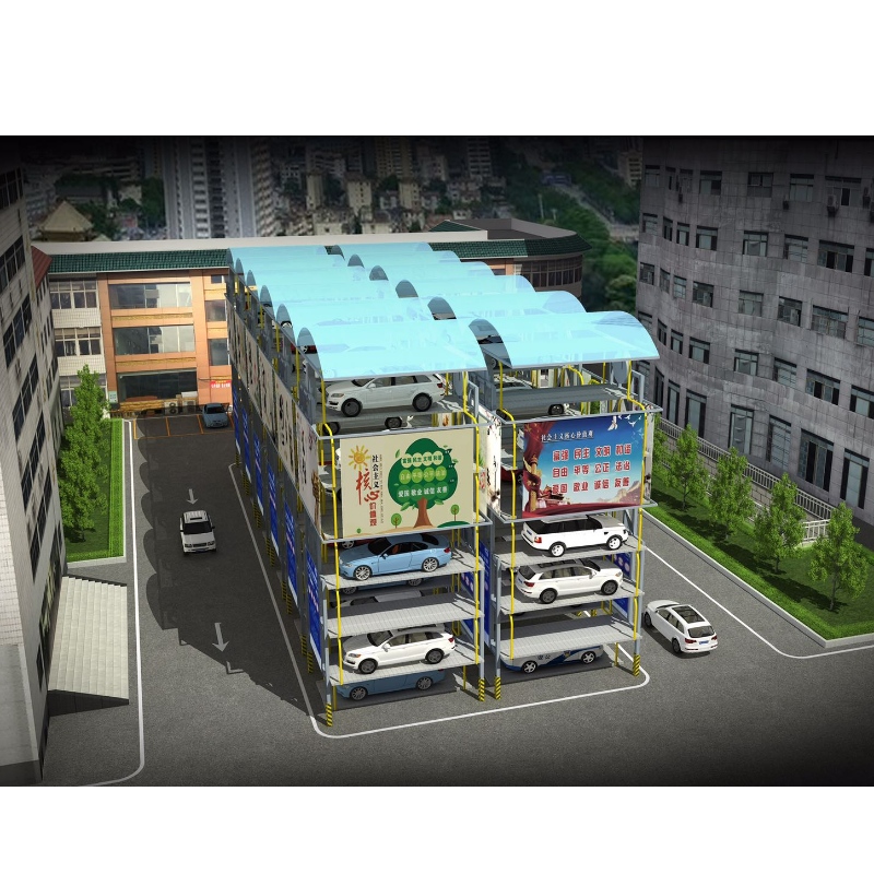 Euroopa standard Smart Rotating Car Parking System intelligentne stereogaraaž