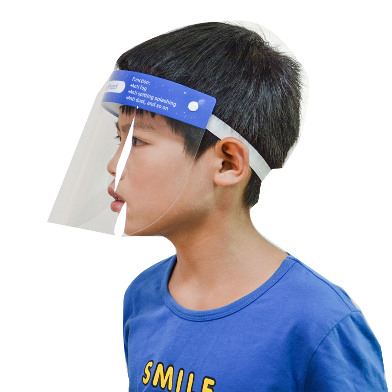 Cosaint Sábháilteachta TCP Trédhearcach Cosanta Sábháilteachta Leanbh Faceshield Kids Face Face Guard