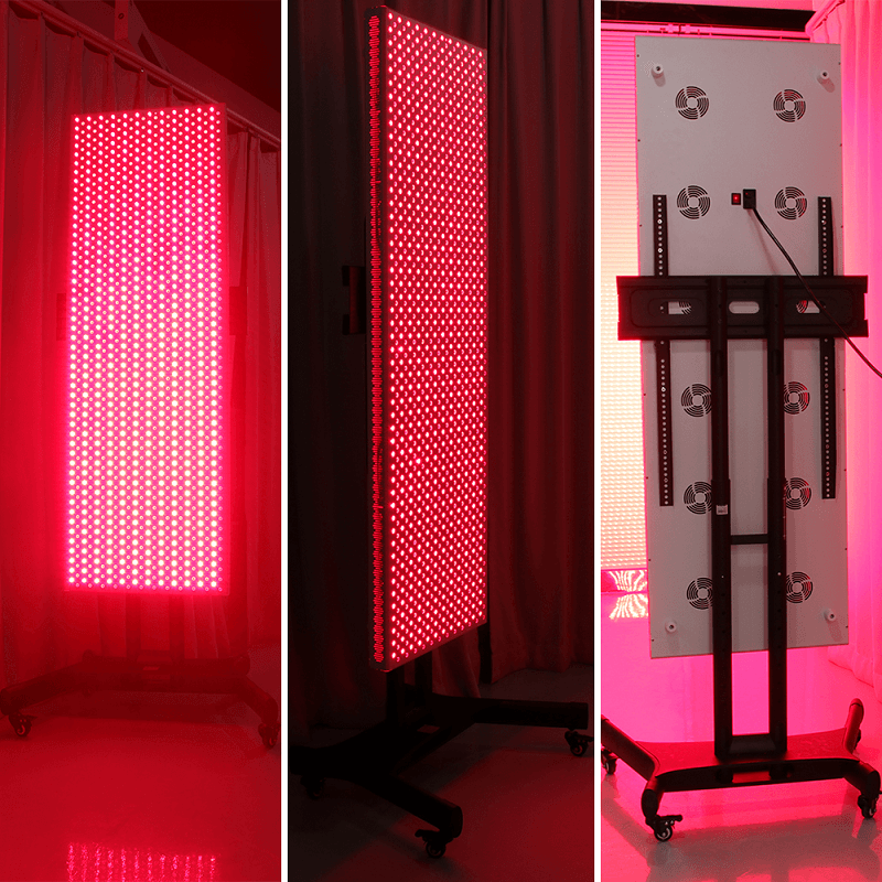 FDA 660nm 850nm Punane Infrapunane Täiskeha juhitud valgusravi 6000W Red Light Therapy Panel kodus