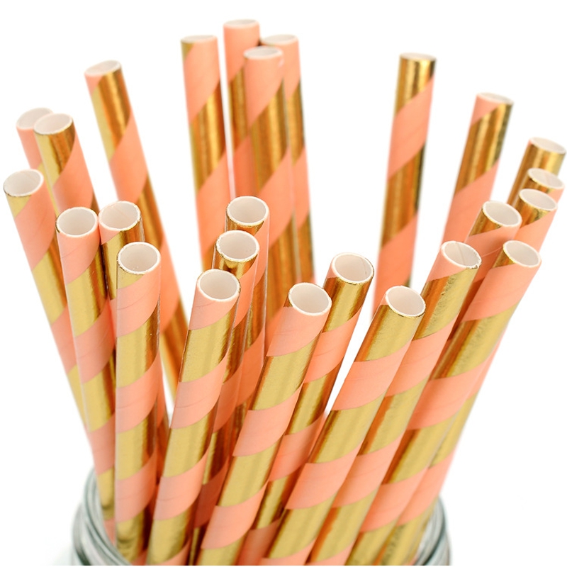 Laser-lamineeritud bronkspaber Straw