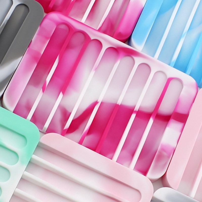 Raca gallúnach drip daite measctha cearnógach