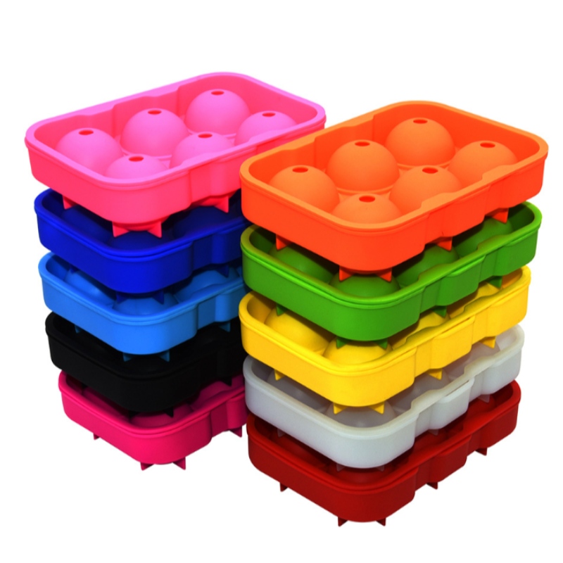 Múnla oighir speisialta le haghaidh 10 múnla haca oighir 6 pholl fuisce oighir múnla haca oighir cruthúnas uisce