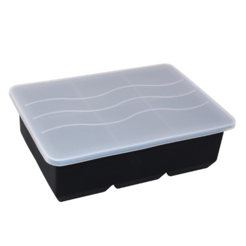 Eangach oighir glóthach oighir glóthach shilice Múnla greille oighir 8 eangach le clúdach