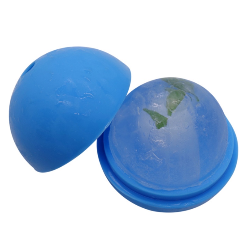 Múnla haca oighir silicone haca oighir silicone Múnla haca oighir mór 6cm babhta haca oighir múnla déanta oighir il-dath roghnach