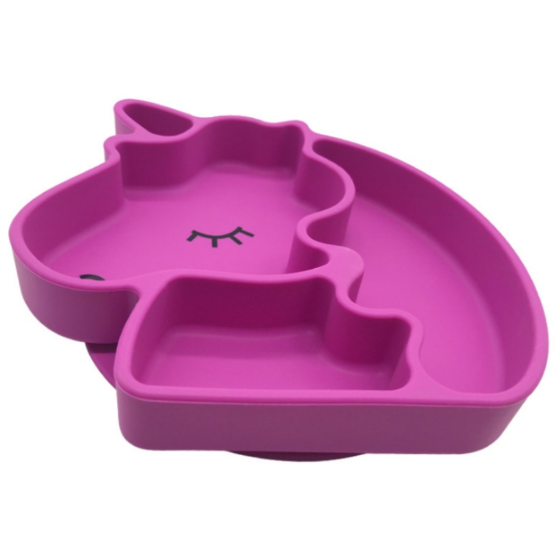 Silikooniplaat silikoon Ükssarviku plaat Silikoon Baby plaat