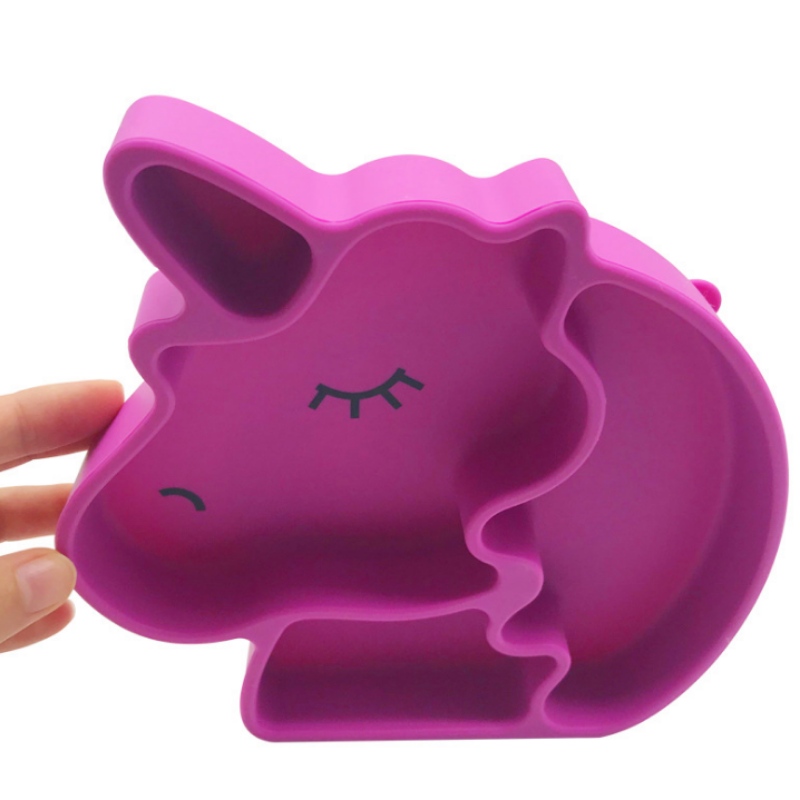 Silikooniplaat silikoon Ükssarviku plaat Silikoon Baby plaat