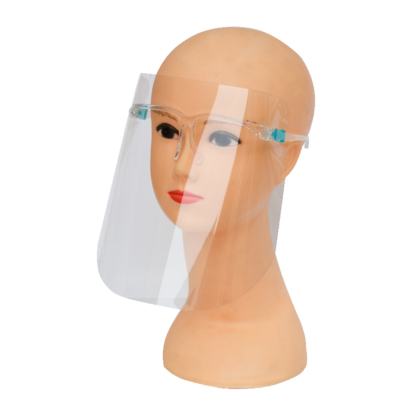 Gloiní Sciath Aghaidh Cosanta Trédhearcacha Facial Glan