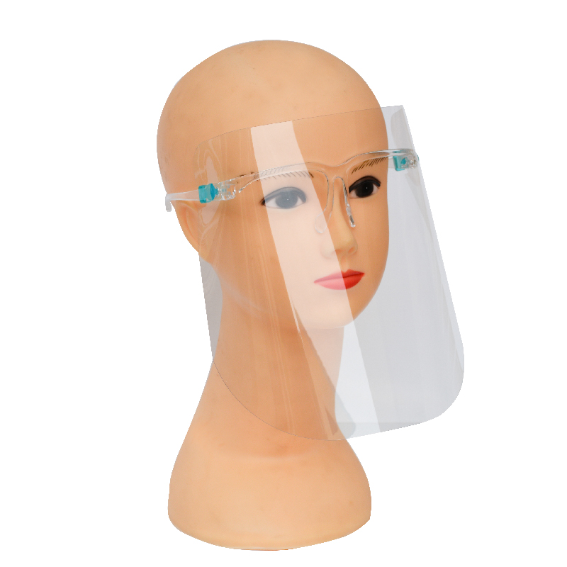 Gloiní Sciath Aghaidh Cosanta Trédhearcacha Facial Glan