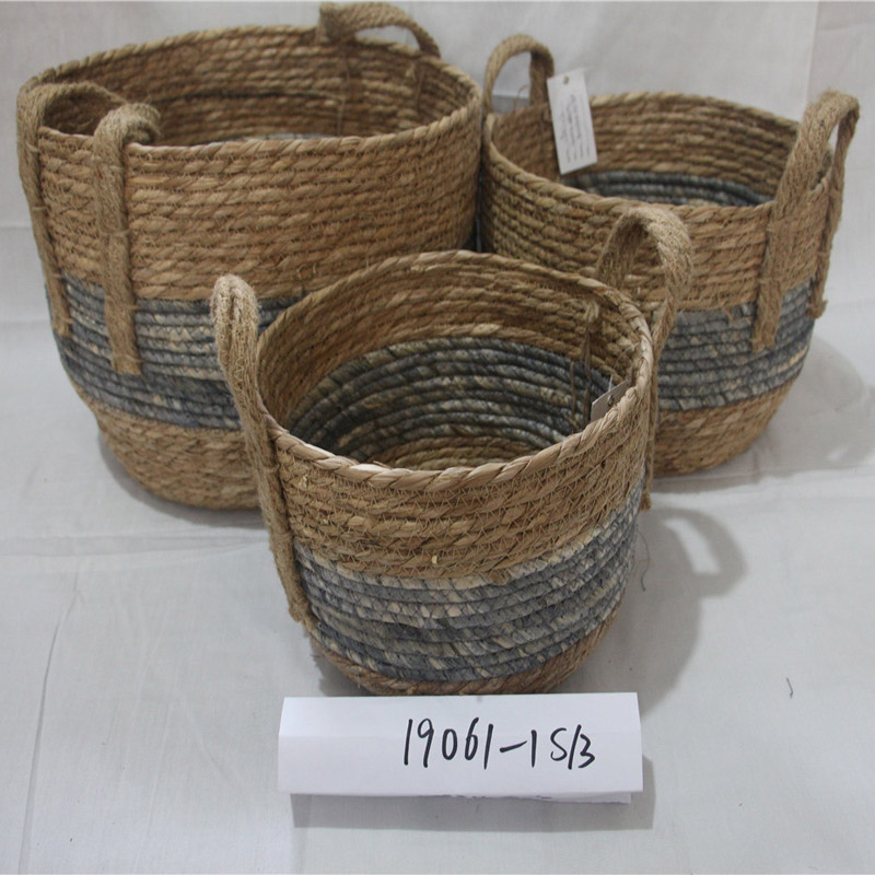 Klassikaline Design Custom Color Small Plastic Rattan Basket StorageName