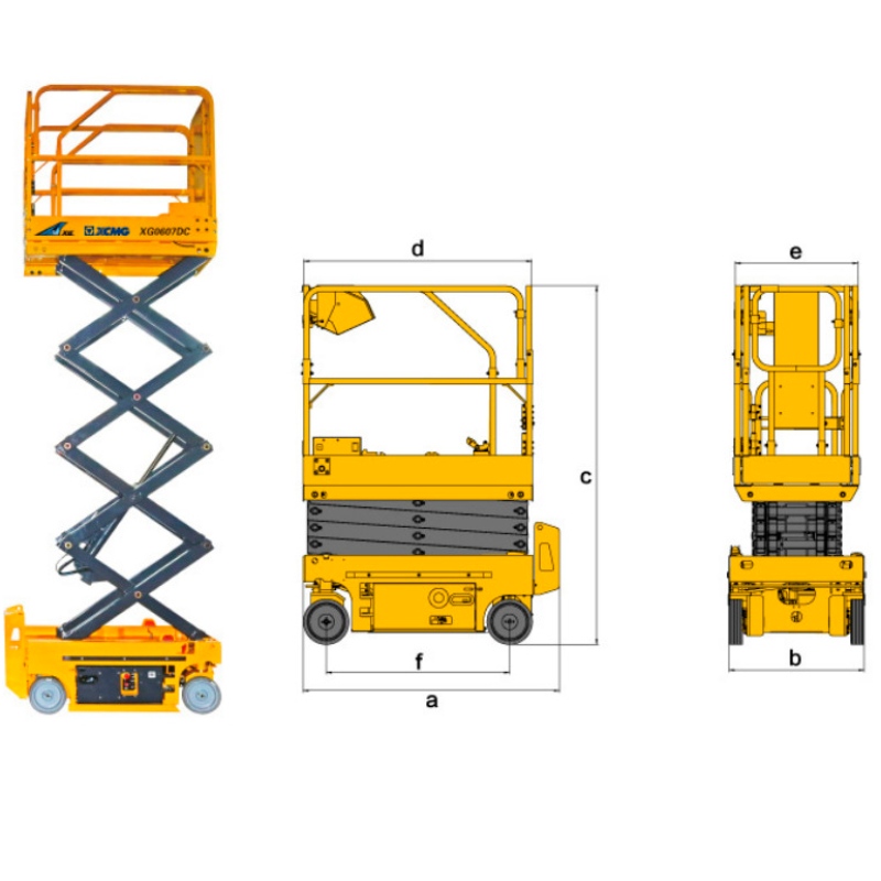 LIFTS SCISSOR XG0607DC