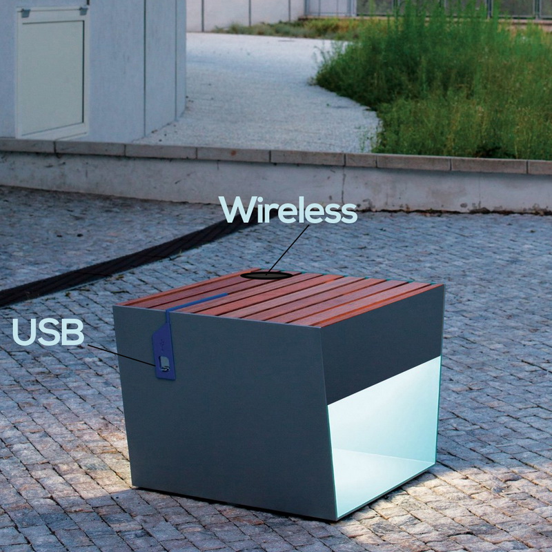Dearadh Éagsúlachta Praghas Saor Bosca Miotal Gréine USB Chargring WiFi