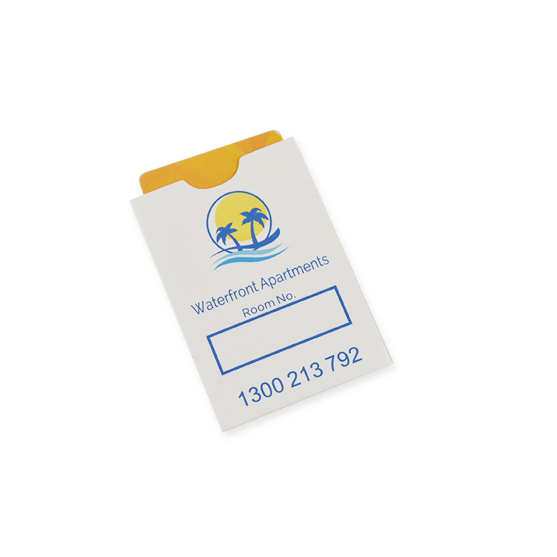 Hotelli võtmekaardi hoidja/tasku tüüp