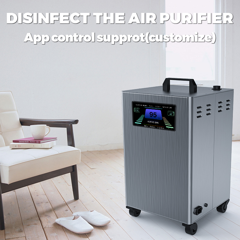 purifier aer gineadóir ózóin